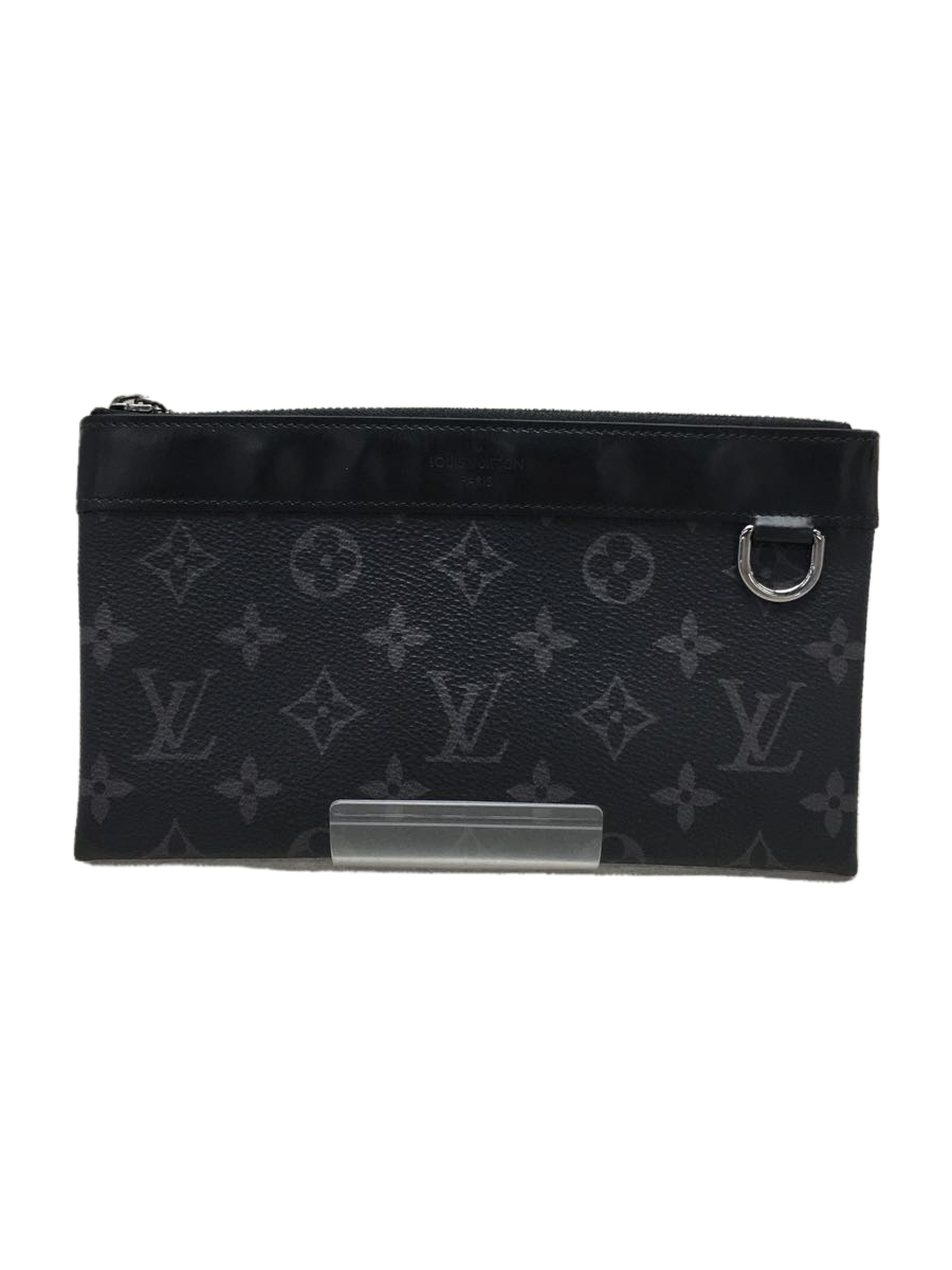 LOUIS VUITTON◆ポシェット・ディスカバリーPM_モノグラム・エクリプス_/ブラック/M44323