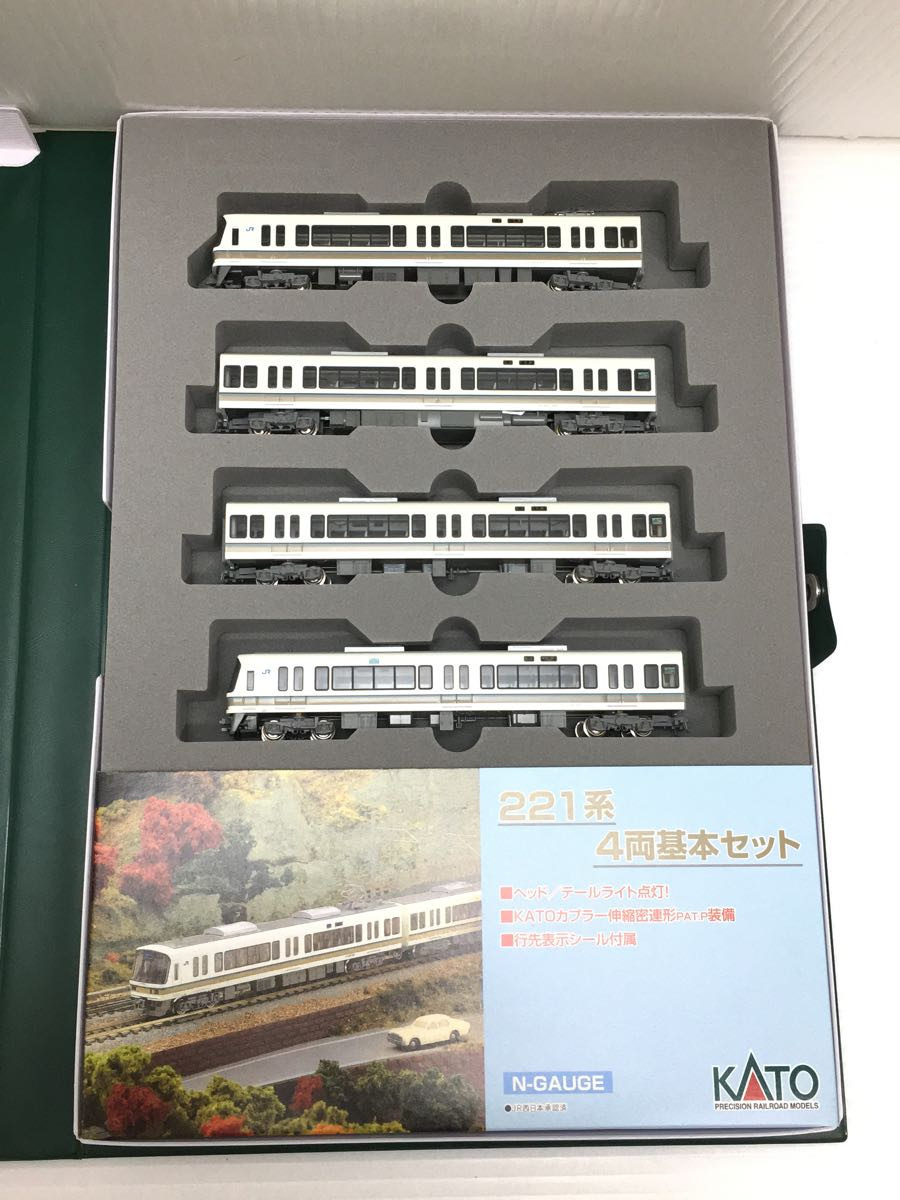 KATO◆鉄道模型/Nゲージ/221系 4両基本セット 10-435_画像2