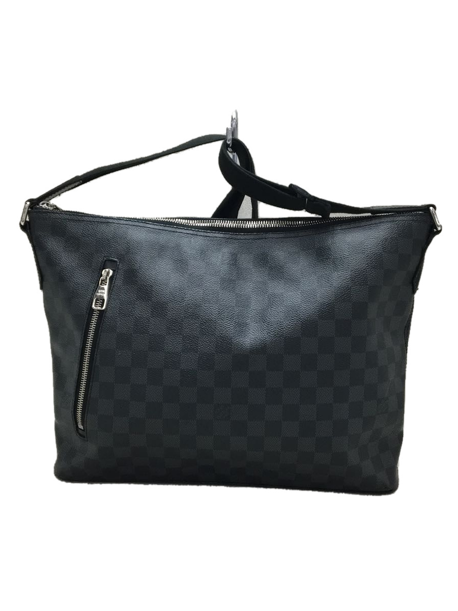 LOUIS VUITTON◇ミックMM_ダミエ・グラフィット_BLK/PVC/BLK www.anac