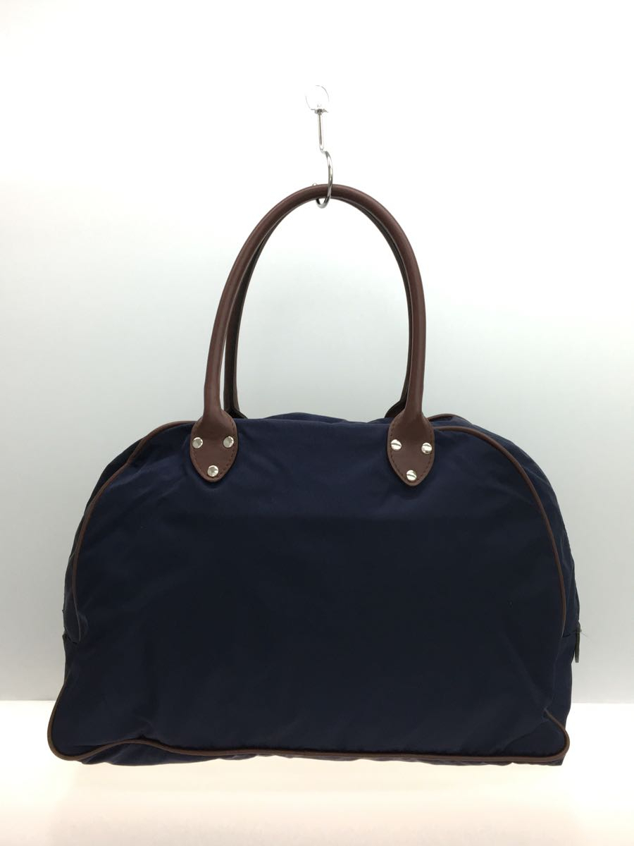 Orobianco* handbag / nylon × leather /NVY business / formal 