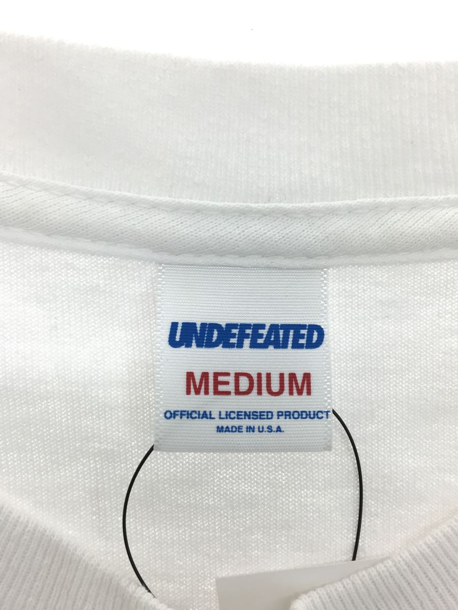 UNDEFEATED◆Tシャツ/M/コットン/WHT/プリント_画像3