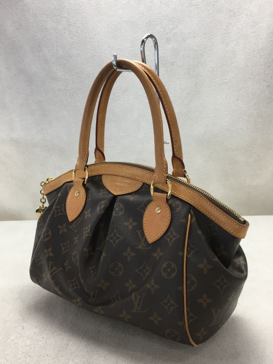 LOUIS VUITTON◆ティヴォリPM_モノグラム_BRW/PVC/BRW_画像2