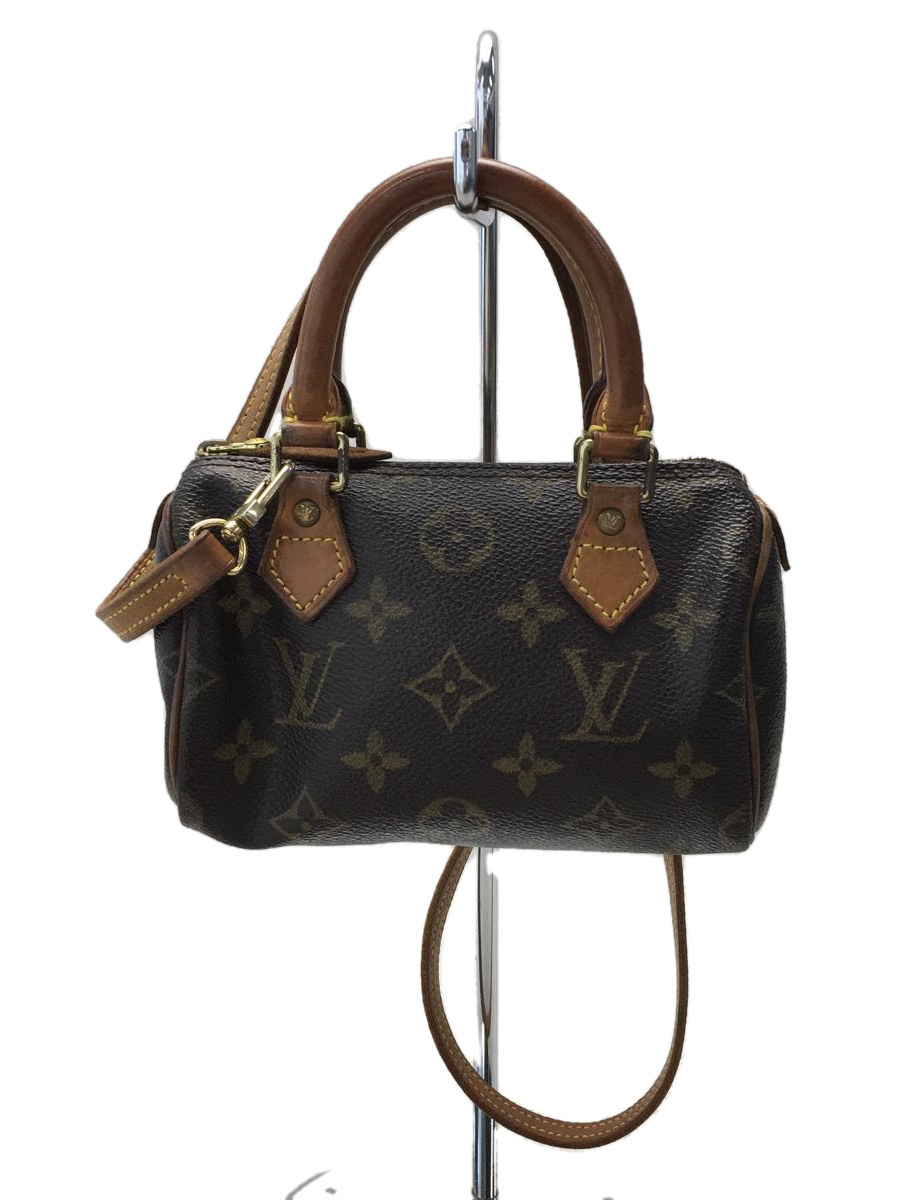 LOUIS VUITTON◇ミニ・スピーディ_モノグラム_BRW/PVC/BRW www.anac