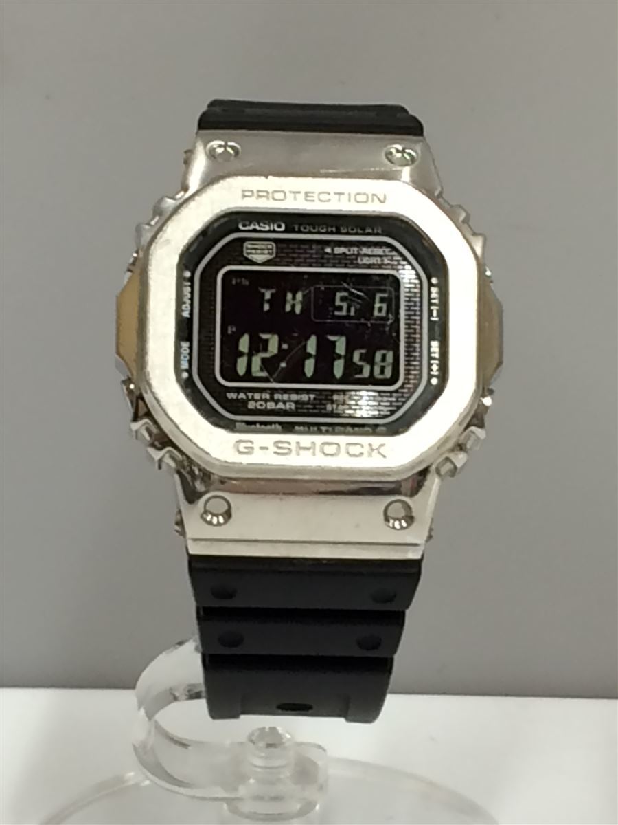 驚きの価格 CASIO◇ソーラー腕時計・G-SHOCK/デジタル/SLV/GMW-B5000