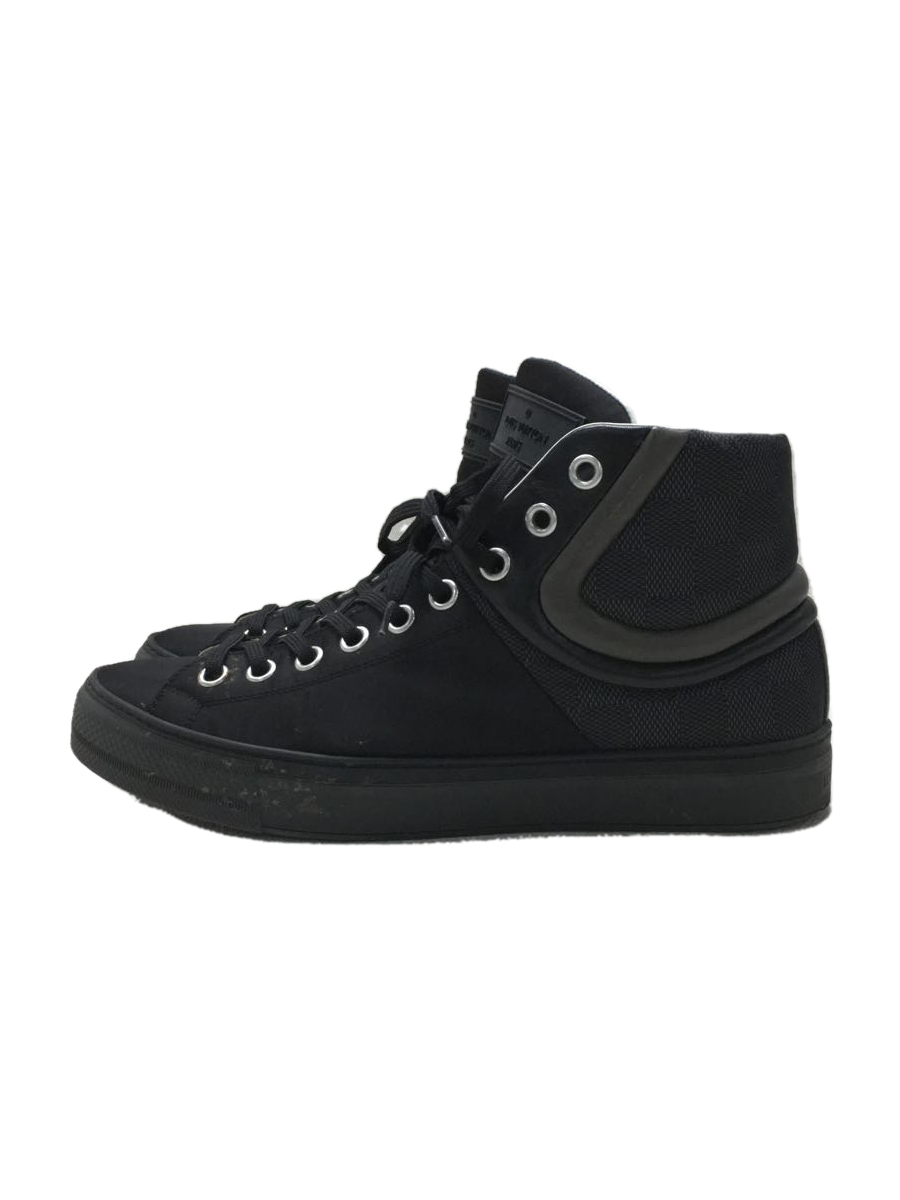 LOUIS VUITTON◇ハイカットスニーカー/UK7/BLK/ナイロン www.anac-mali.org