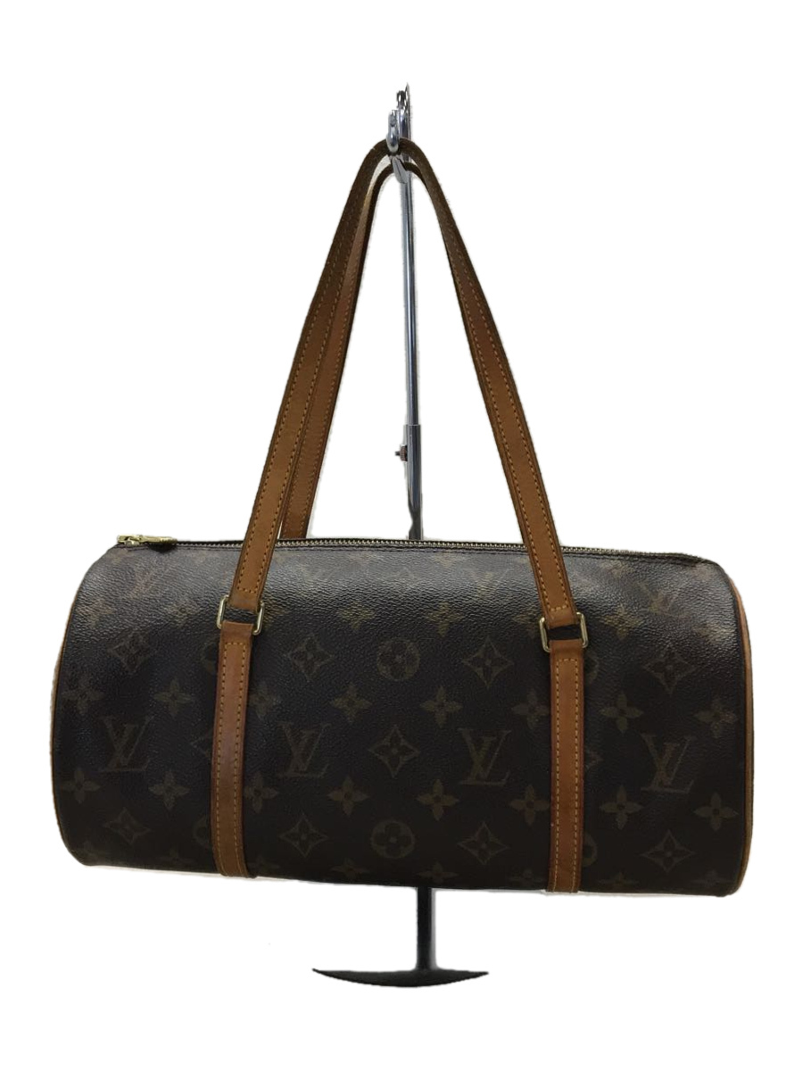 LOUIS VUITTON◇2)パピヨン30_モノグラム・キャンバス_BRW/PVC/BRW-