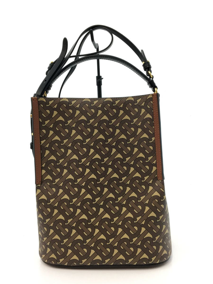 BURBERRY◇LONDON ENGLAND/ペギー/モノグラムEキャンバス/バケット