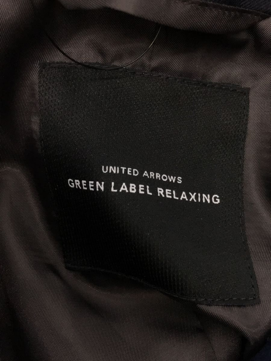 UNITED ARROWS green label relaxing◆フードコート/コート/S/ウール/NVY/3225-199-2537_画像3