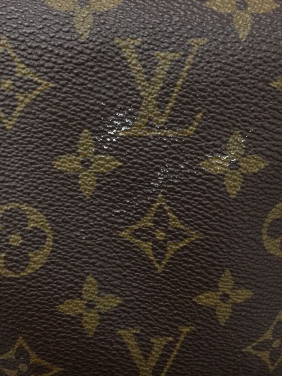 LOUIS VUITTON◆キーポル50_モノグラムキャンバス/PVC/BRW_画像7