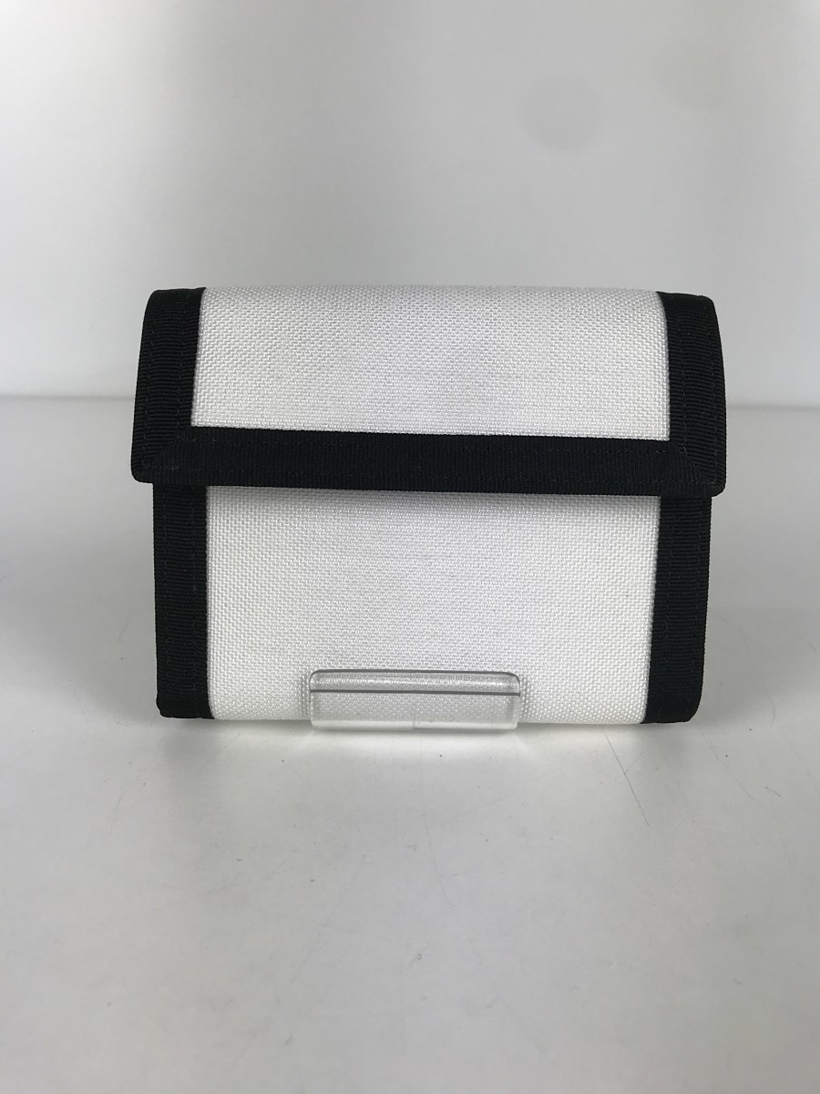 Maison Margiela◆CORDULA WALLET/3つ折り財布/ナイロン/WHT/無地_画像1