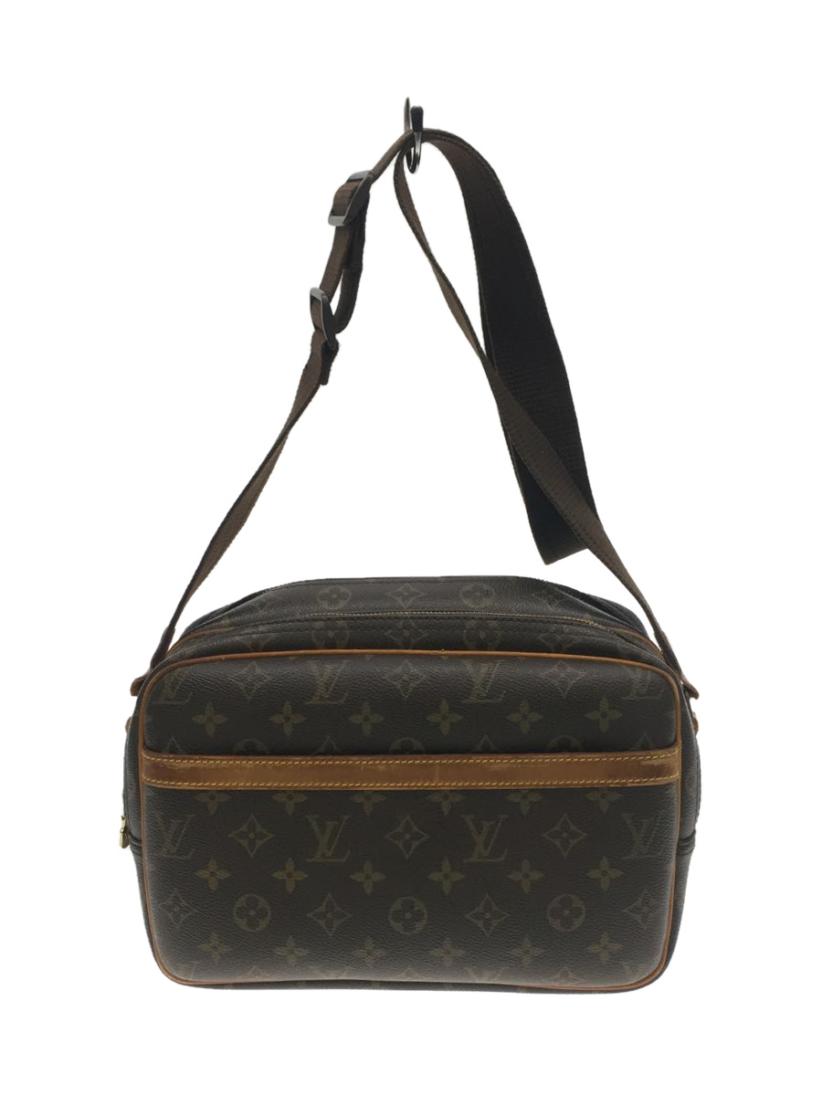 LOUIS VUITTON◇リポーターPM_モノグラム_BRW/PVC/BRW-