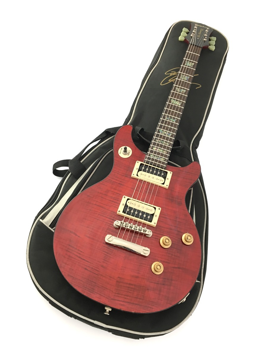 Epiphone◆Tak Matsumoto DC Plustop/Red/2011/松本孝弘/バーストバッカー2＆3_画像6