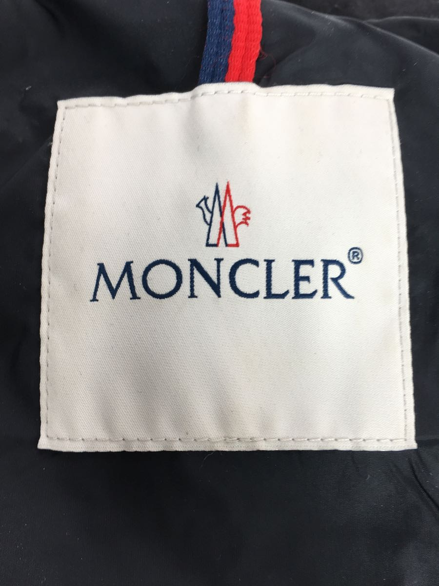 MONCLER◆ダウンジャケット/1/ウール/ブラック/黒/無地/E20914033805 54272_画像3