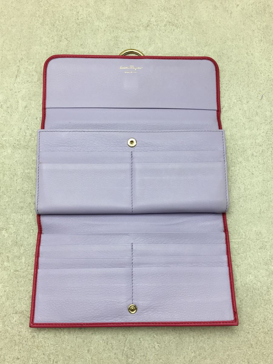 Salvatore Ferragamo◇長財布/レザー/PNK/レディース | www.nytf1.org