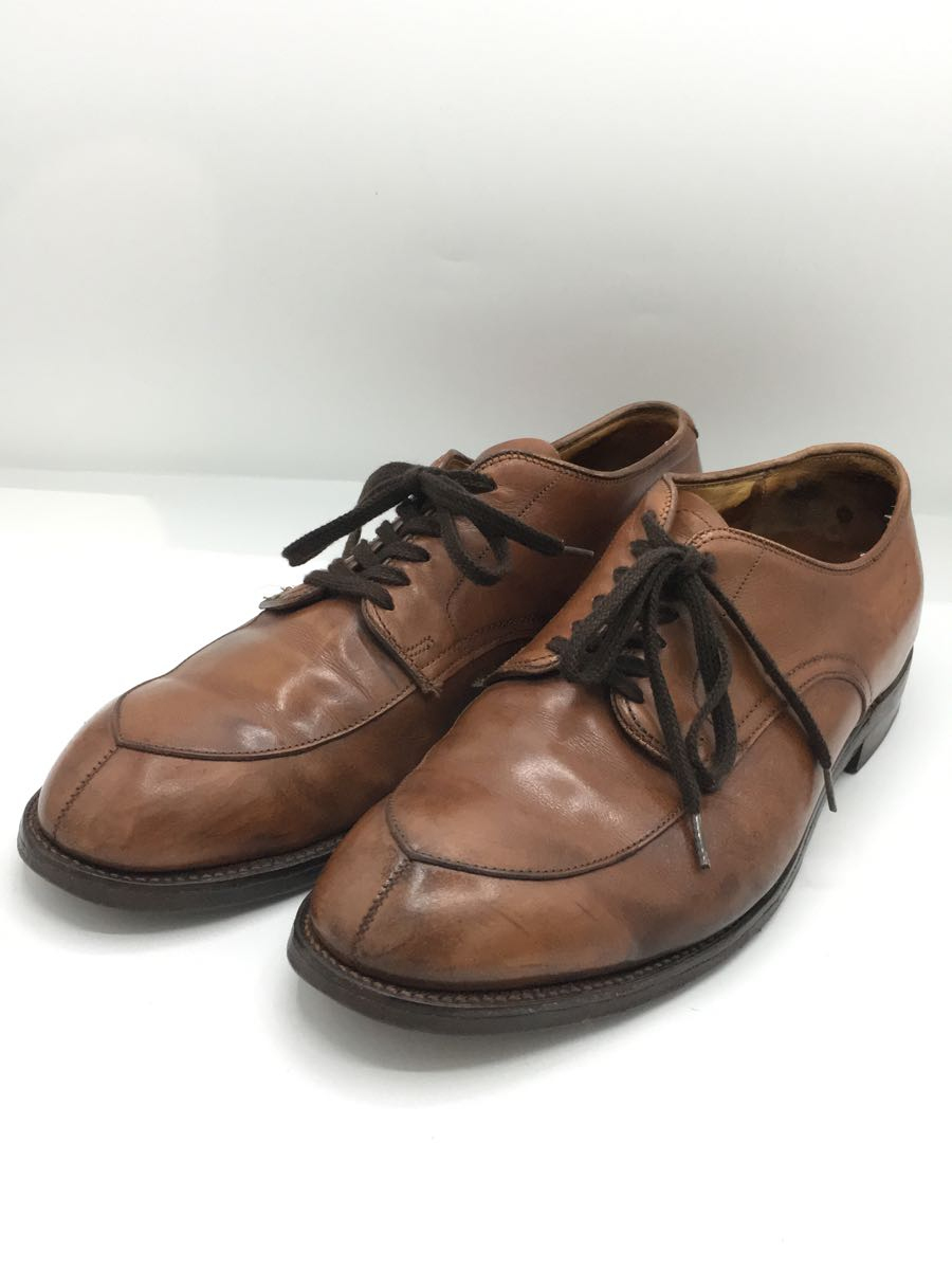 Alden◆シューズ/UK9.5/ブラウン/レザー//レースアップ Uチップ 外羽根_画像2