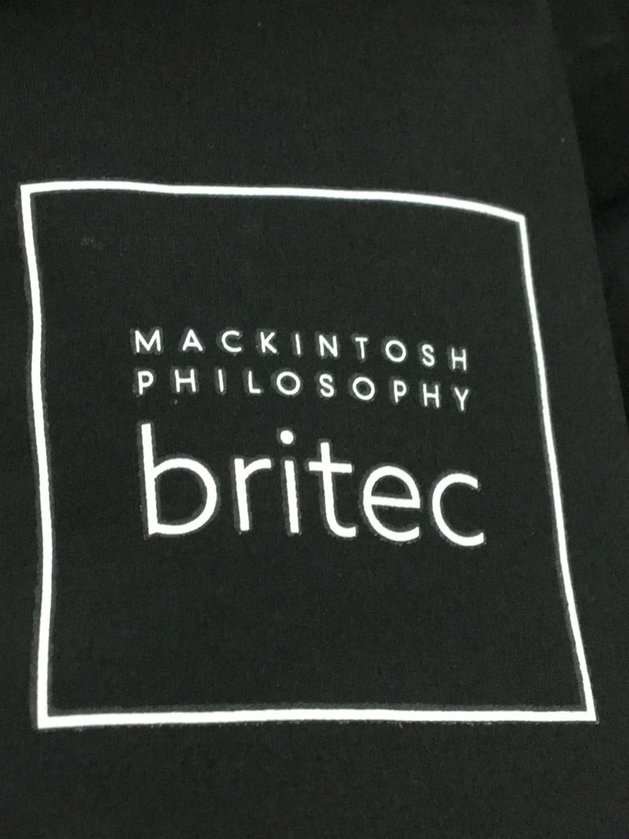 MACKINTOSH PHILOSOPHY◆ハイストレッチタフタオープンカラーシャツ/半袖シャツ/38/ナイロン/ブラック/H1M60-178-09の画像3