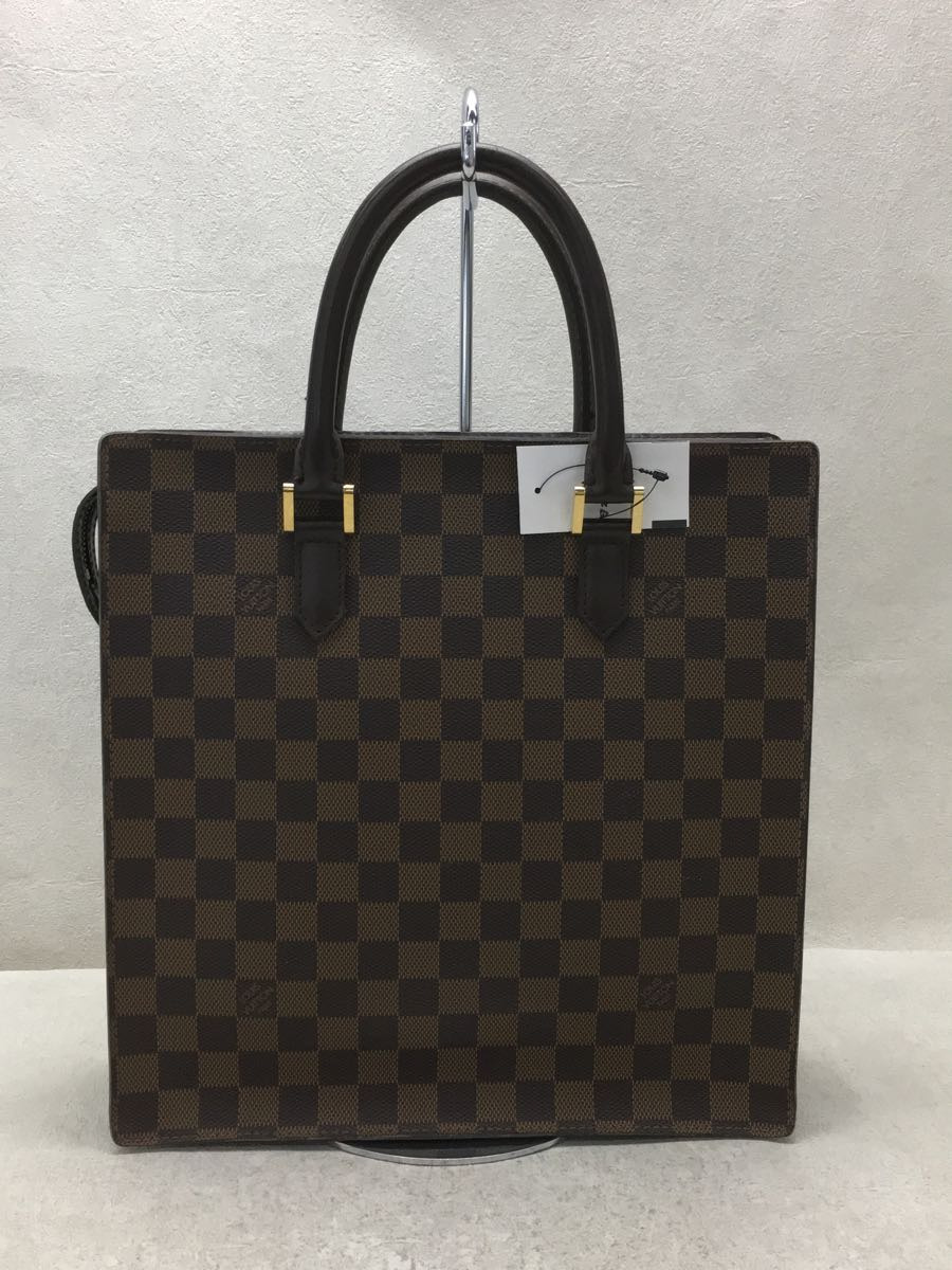 LOUIS VUITTON◆ヴェニスPM_ダミエ・エベヌ/PVC/ブラウン/N51145/SR0094_画像4