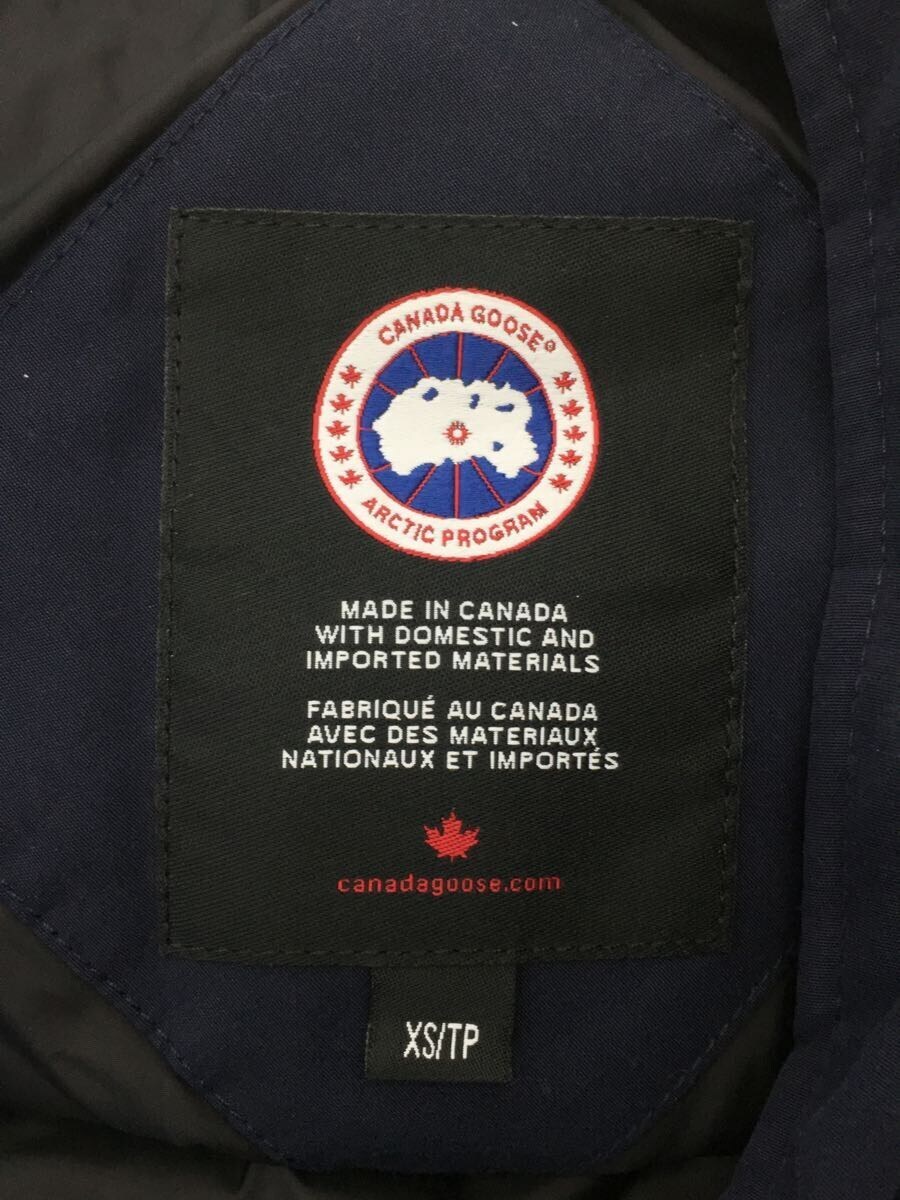 CANADA GOOSE◆MACKENZIE PARKA/XS/ファーの抜け/着用感有/ネイビー/紺/2302JL_画像3