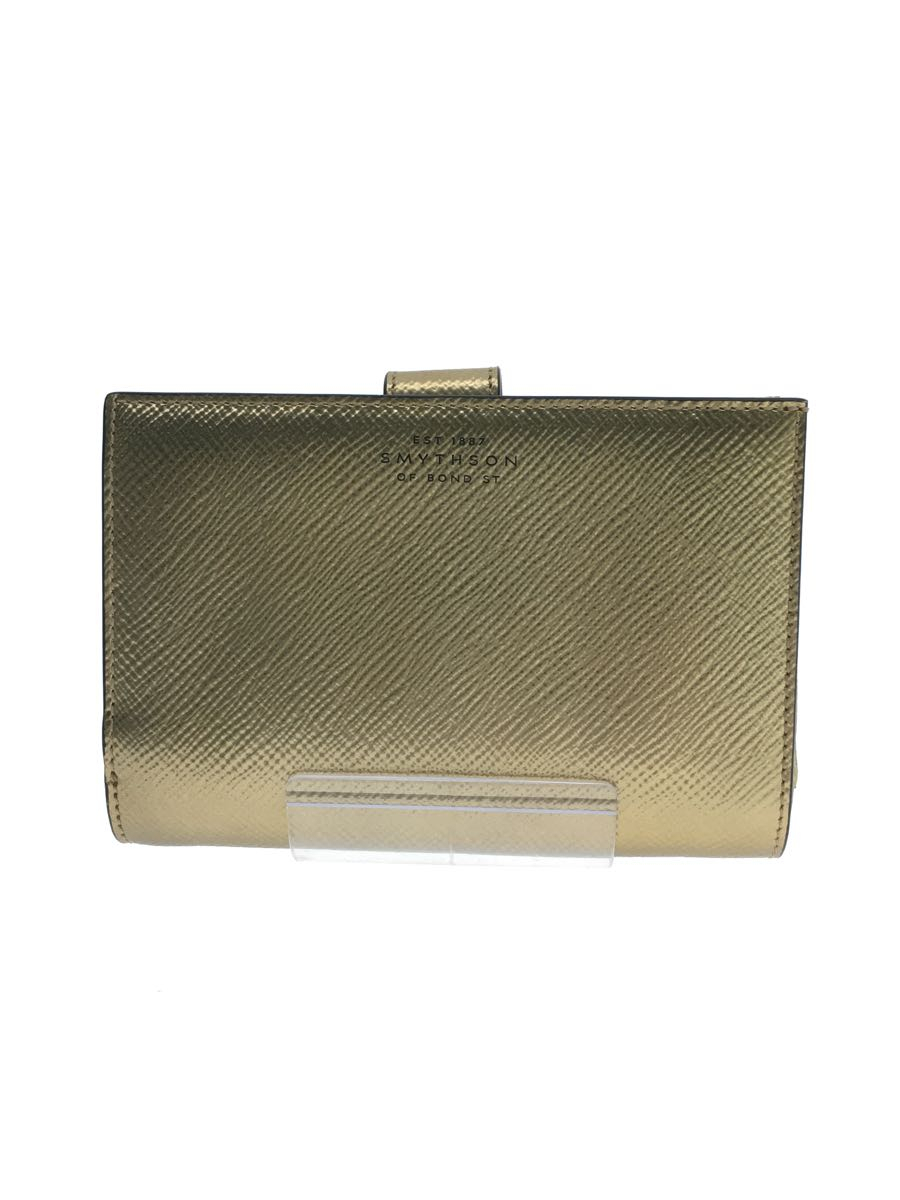 最新デザインの SMYTHSON◇財布/-/GLD 二つ折り財布（小銭入れあり