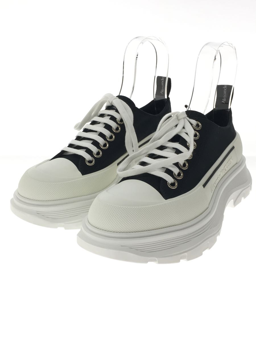 Alexander McQueen◇ローカットスニーカー/38/ブラック/コットン