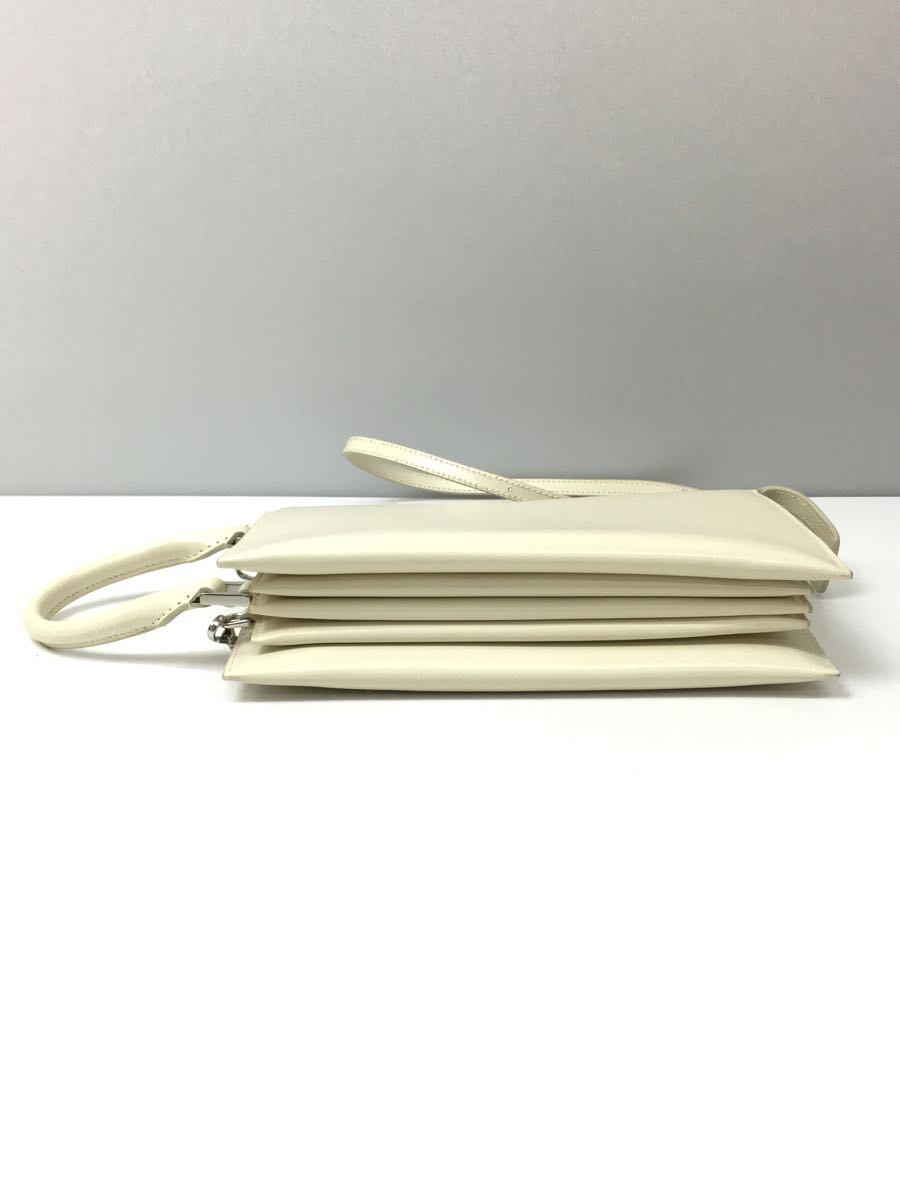JIL SANDER◇クラッチバッグ/レザー/IVO/ジルサンダー JIL SANDER◇クラッチバッグ/レザー/IVO/ジルサンダー