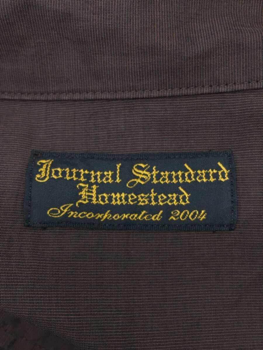 J.S Homestead(JOURNAL STANDARD HOMESTEAD)◆半袖シャツ/FREE/コットン/BRW/ブラウン_画像3