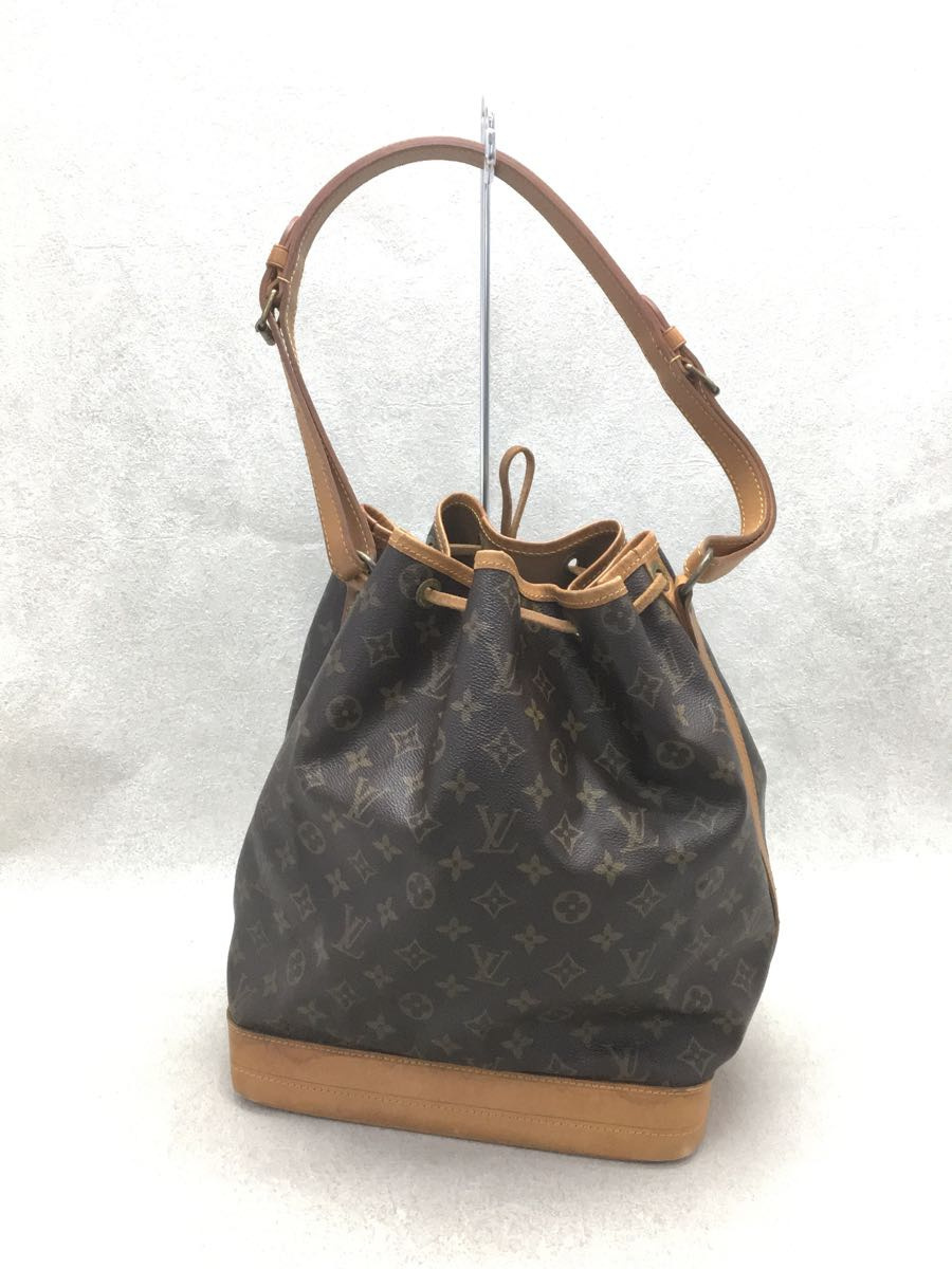 LOUIS VUITTON◇ノエ_モノグラム_PVC/ブラウン/ハンドバッグ