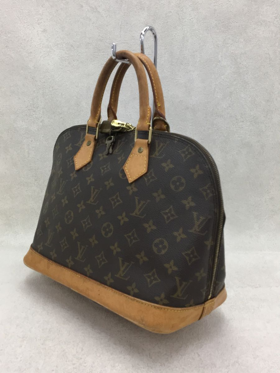 LOUIS VUITTON◆アルマPM_モノグラムキャンバス/PVC/BRW_画像2