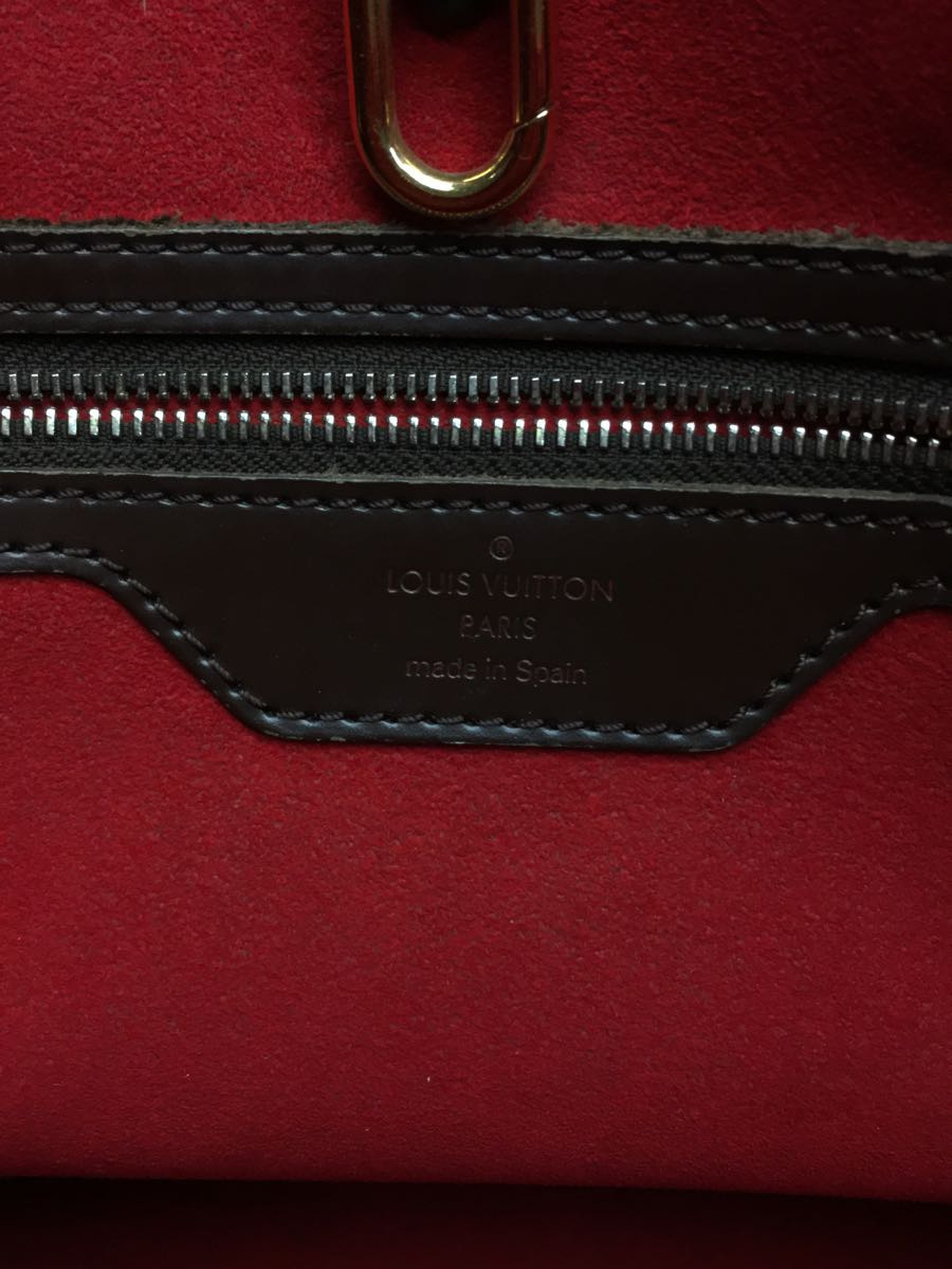 売り日本 LOUIS VUITTON◇ハムプステッドMM_ダミエ・エベヌ_BRW/PVC