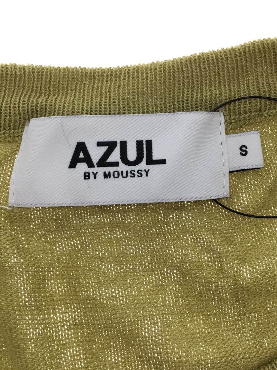 Azul by moussy◆セーター(薄手)/S/レーヨン/GRN_画像3