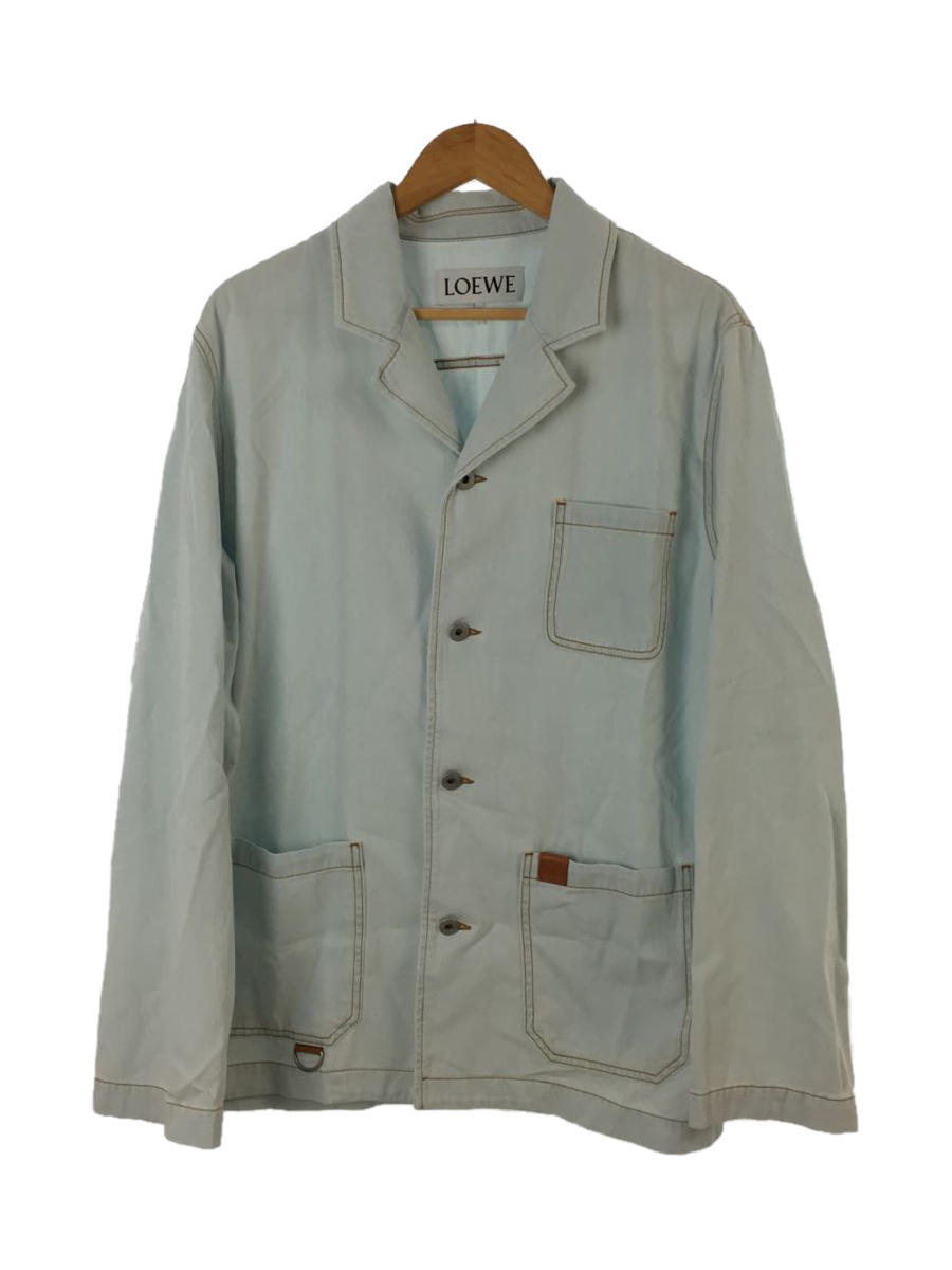 LOEWE◆Denim Workwear Jacket//H526Y13X02/ジャケット/48/コットン/BLU
