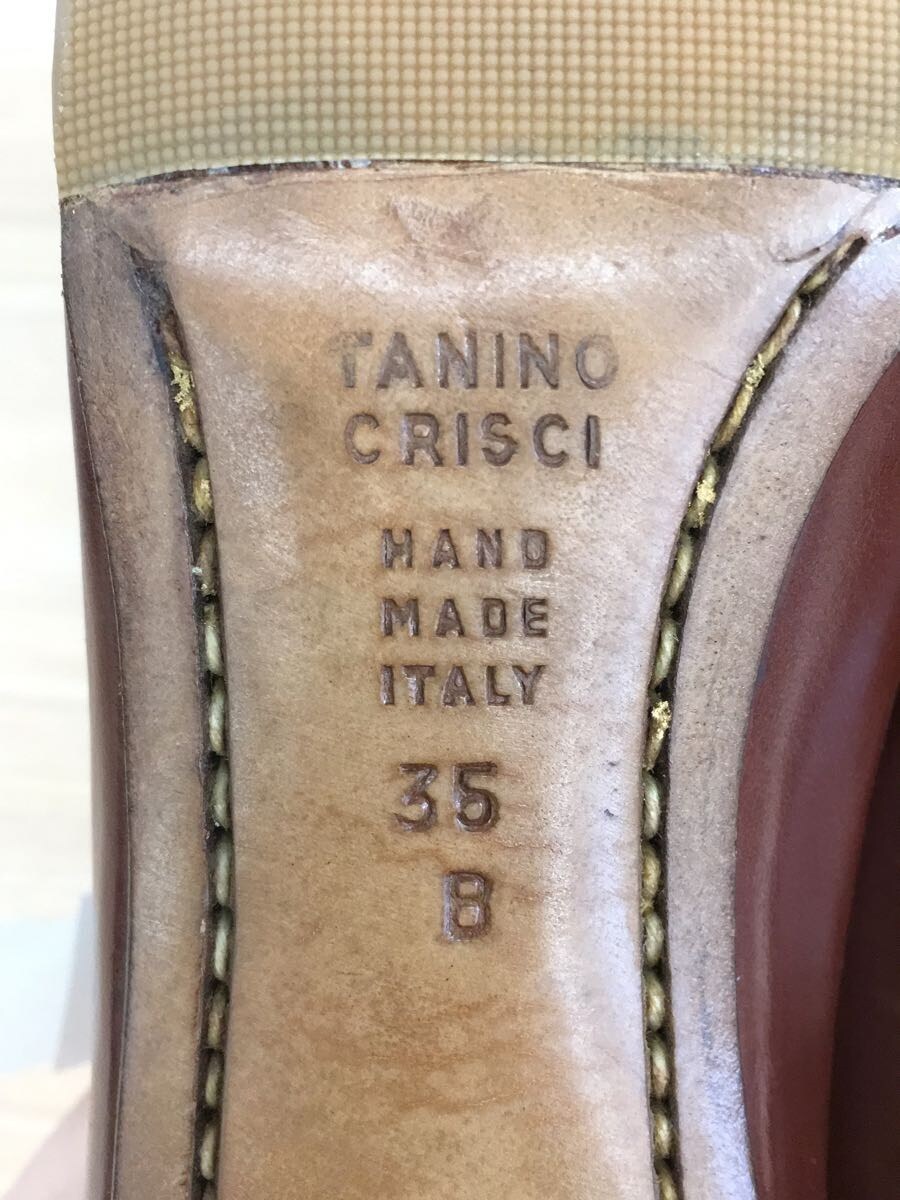 TANINO CRISCI◆パンプス/35/BRW_画像5