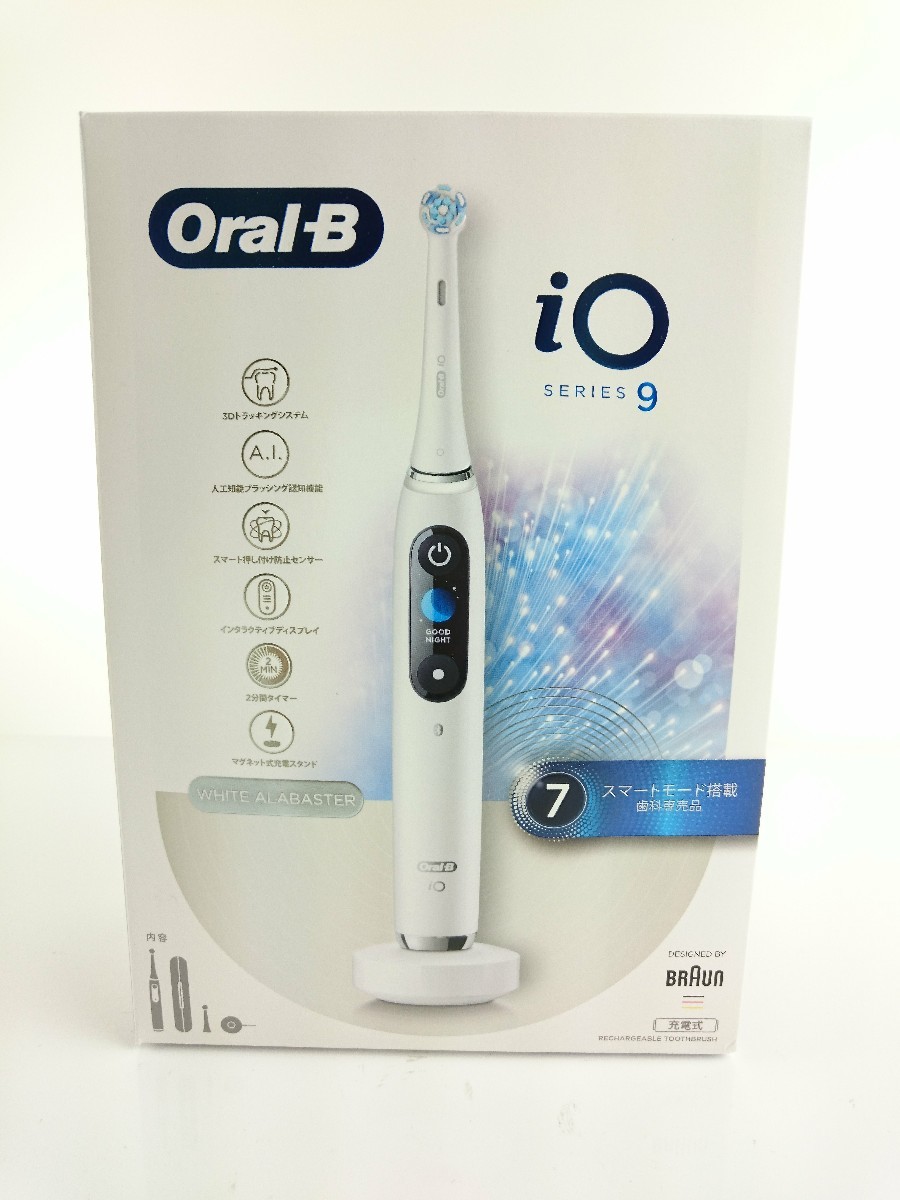 BRAUN◆iOM9.2l1.1BOral-B/iOseries9/電動歯ブラシ/ブラウン_画像1