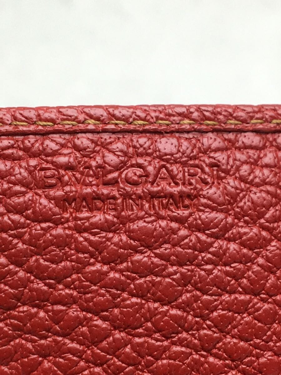 BVLGARI◇BVLGARI/ブルガリ長財布/-/RED | litgearshop.com