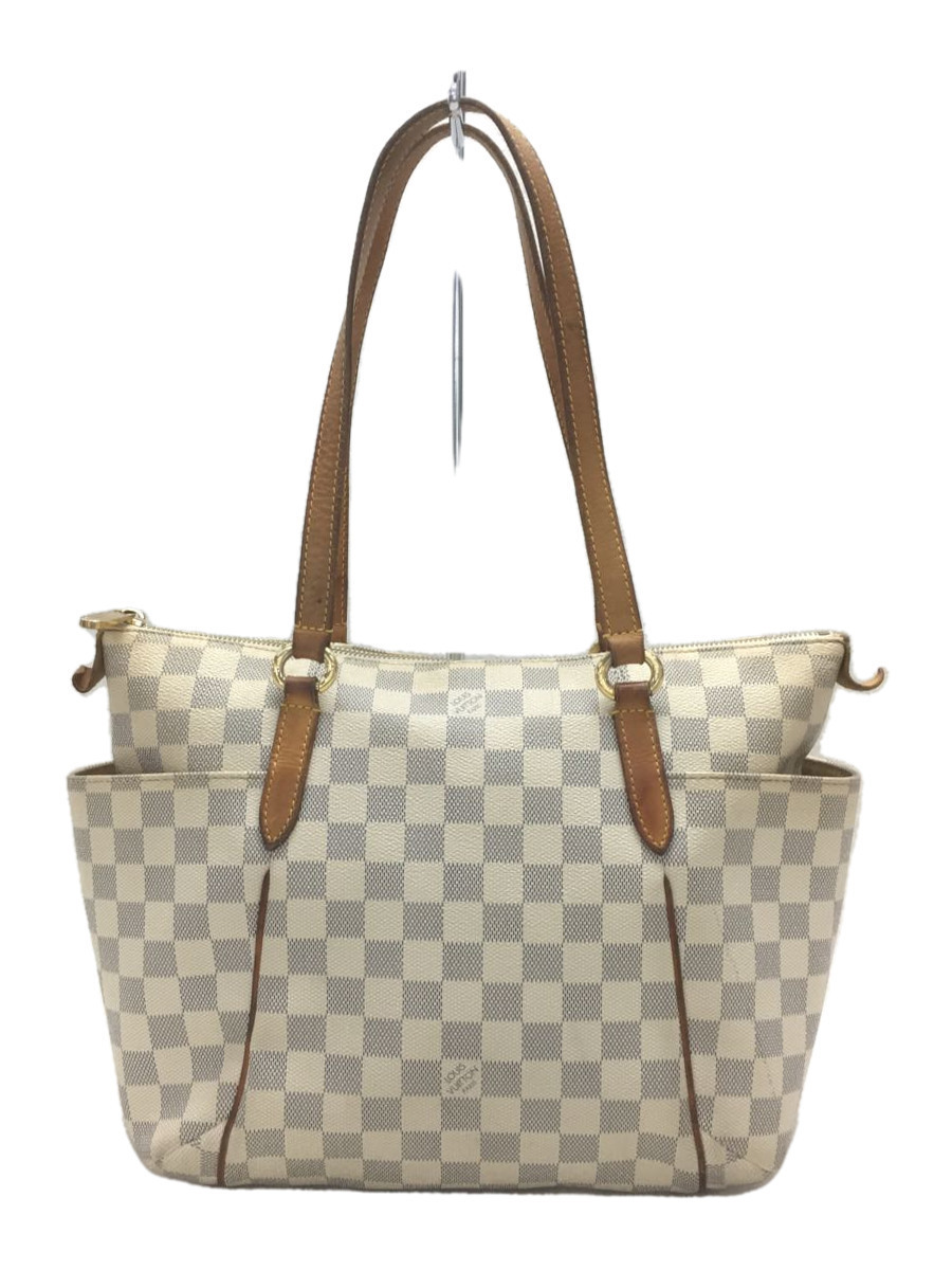 LOUIS VUITTON◇トータリーPM_ダミエ・アズール/トートバッグ/ホワイト