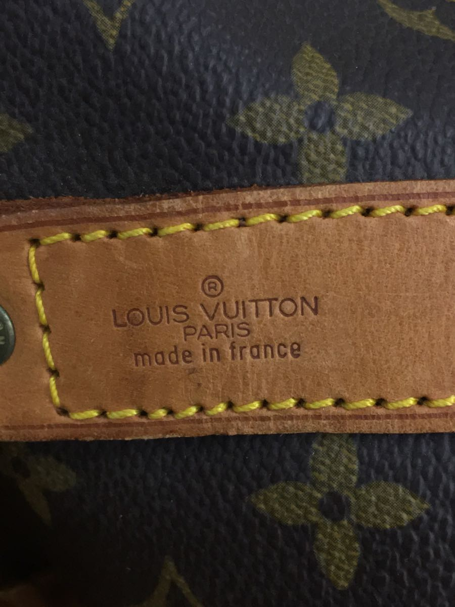 LOUIS VUITTON◆キーポル・バンドリエール60_モノグラム_BRW/ボストンバッグ/PVC/BRW/総柄/M41412_画像3