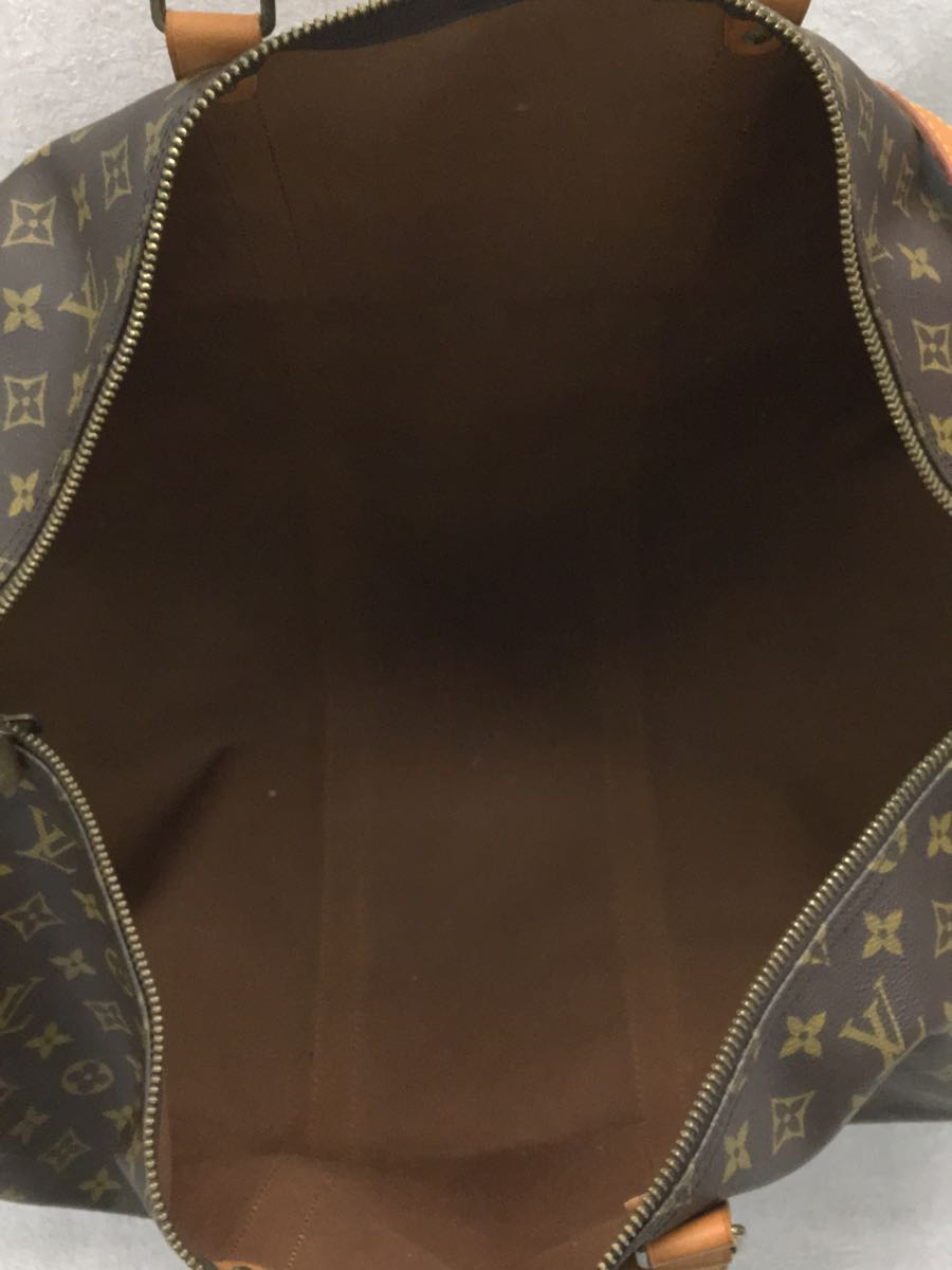 LOUIS VUITTON◆キーポル・バンドリエール60_モノグラム_BRW/ボストンバッグ/PVC/BRW/総柄/M41412_画像6