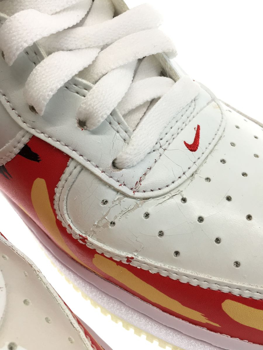 NIKE◆AIR FORCE 1 07 PRM_エア フォース 1 07 プレミアム/28cm/WHT/レザー_画像6