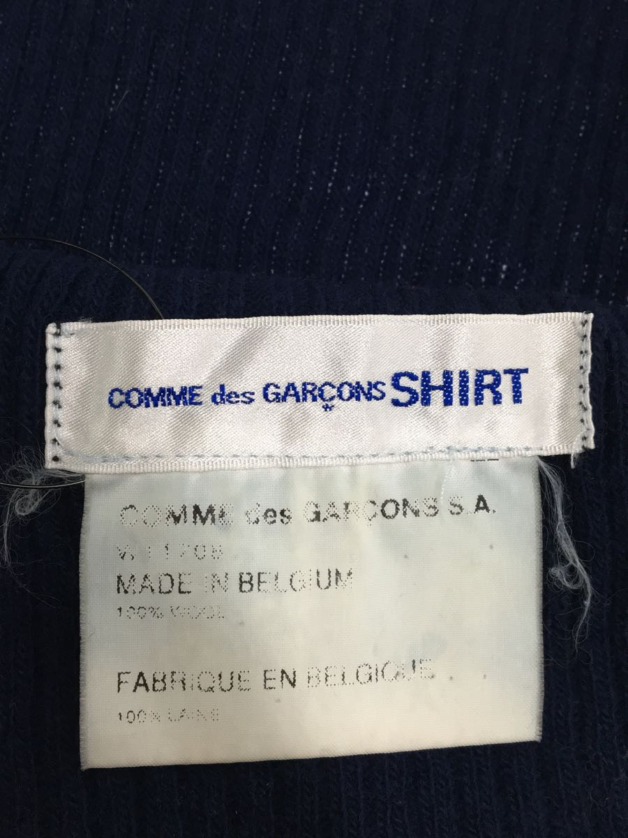 COMME des GARCONS SHIRT◆マフラー/-/NVY_画像2