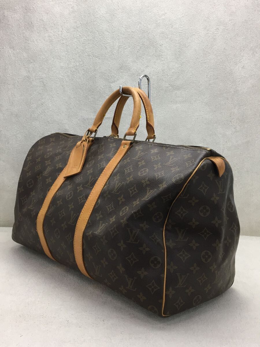 LOUIS VUITTON◇キーポル50_モノグラム_BRW/PVC/BRW/総柄/M41426-