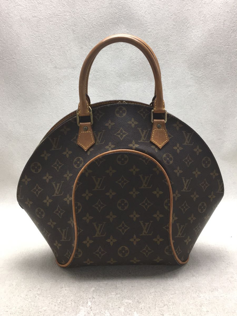 LOUIS VUITTON◇エリプスPM_モノグラムキャンバス/PVC/BRW LOUIS VUITTON◇エリプスPM_モノグラムキャンバス/PVC/BRW