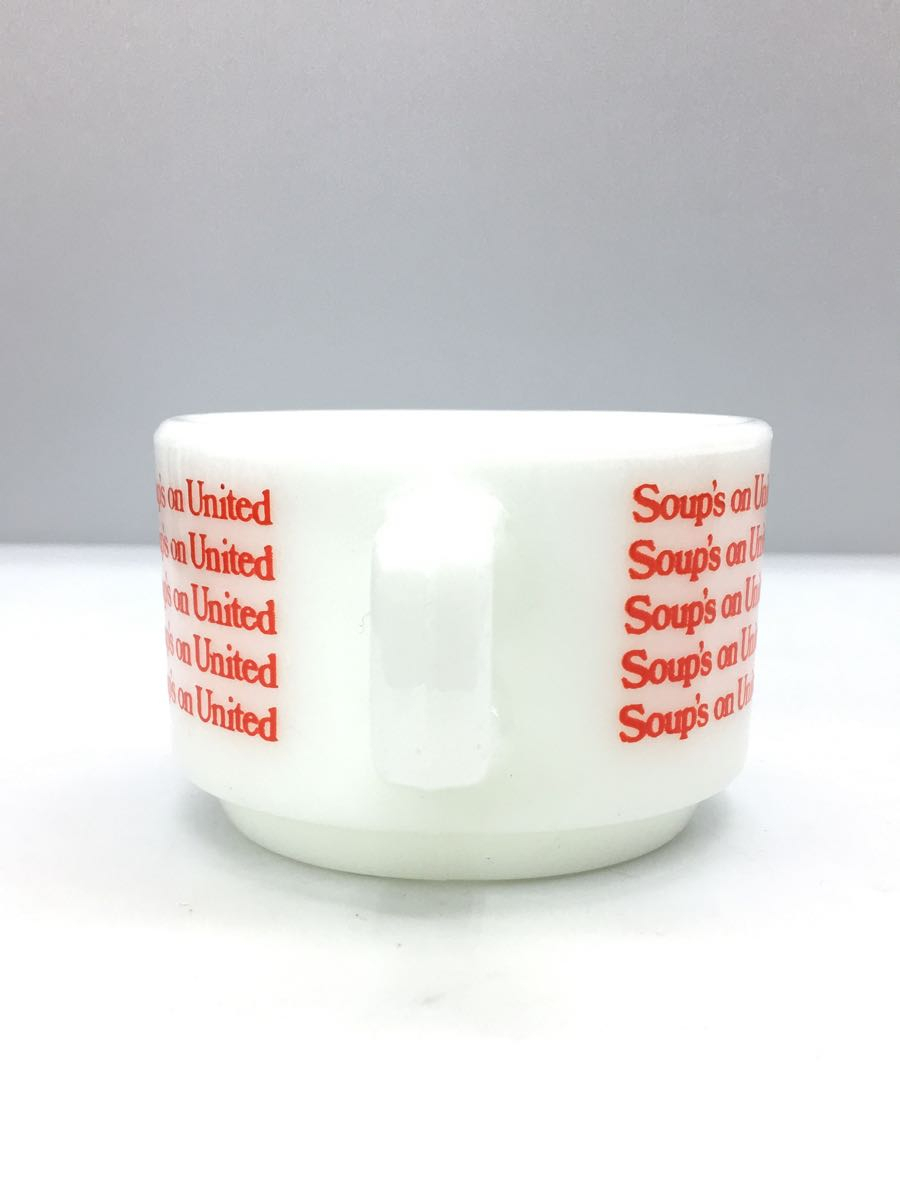 pyrex◆Soups on United/マグカップ/WHT/オールド_画像2