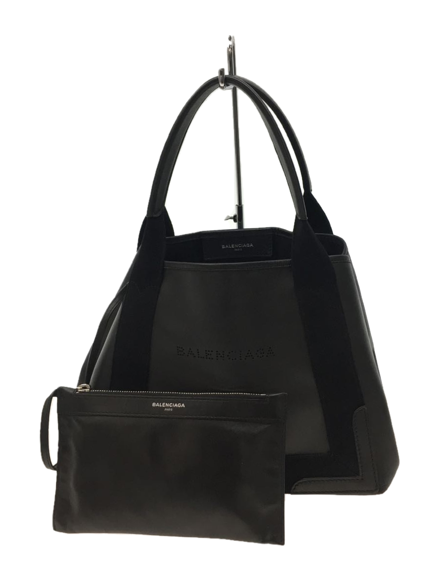 専門ショップ BALENCIAGA◇トートバッグ/レザー/BLK/339933・1000・C