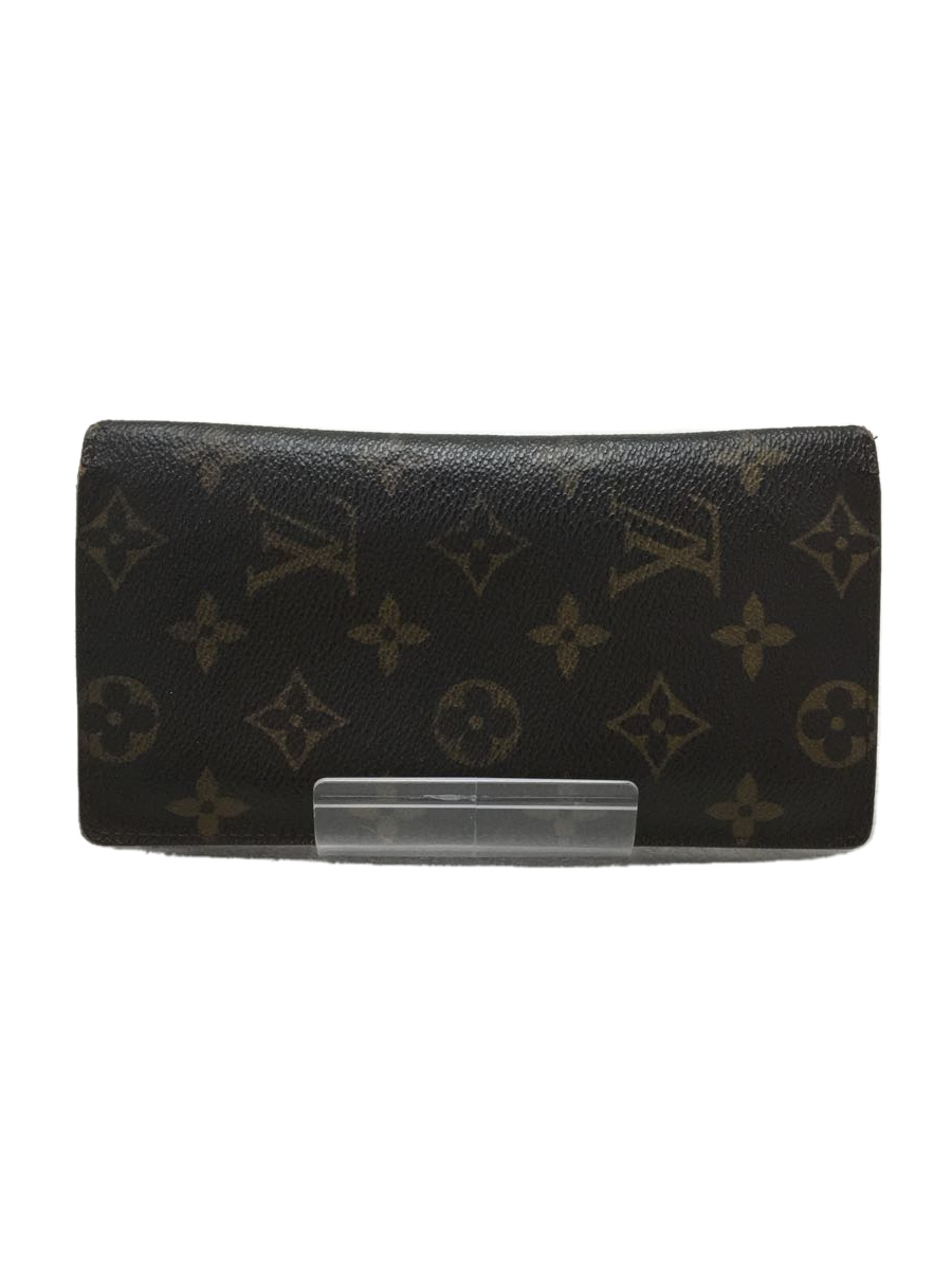 LOUIS VUITTON◇ポルトバルール・カルトクレディ_モノグラム_BRW/PVC