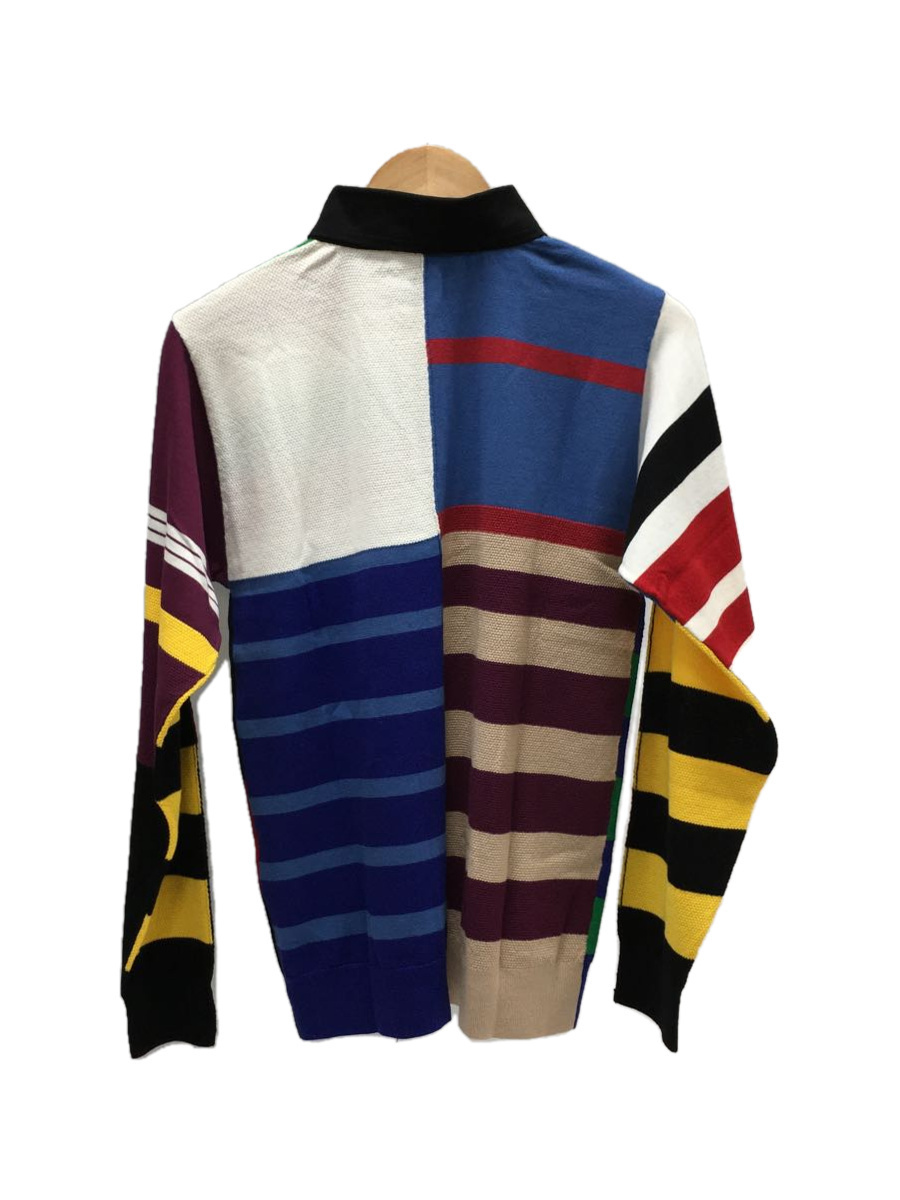 JW ANDERSON(J.W.ANDERSON)◆KNITTED STRIPE RUGBY/トップス/M/コットン/マルチカラー/KW10719A/タグ付_画像2