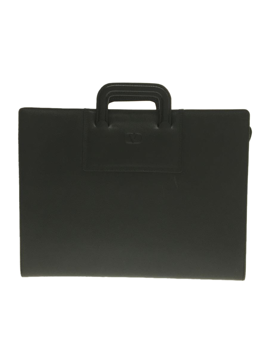 2022年最新入荷 VALENTINO GARAVANI◆ブリーフケース/レザー/ブラック/無地/VG 454 ブリーフケース、書類かばん 2022年最新入荷 VALENTINO GARAVANI◆ブリーフケース/レザー/ブラック/無地/VG 454 ブリーフケース、書類かばん