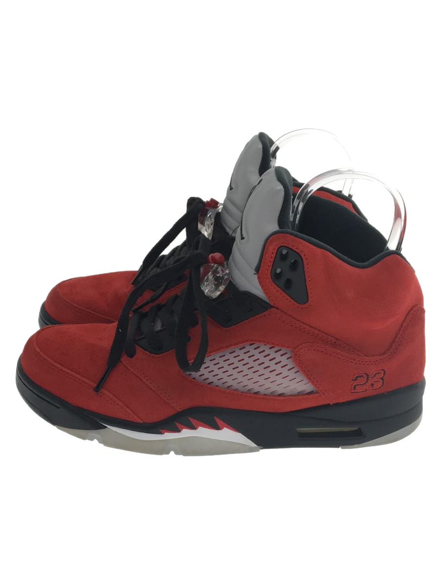 格安新品 NIKE◆AIR JORDAN RETRO/ハイカットスニーカー/28cm/RED/スウェード 5 28.0cm 格安新品 NIKE◆AIR JORDAN RETRO/ハイカットスニーカー/28cm/RED/スウェード 5 28.0cm