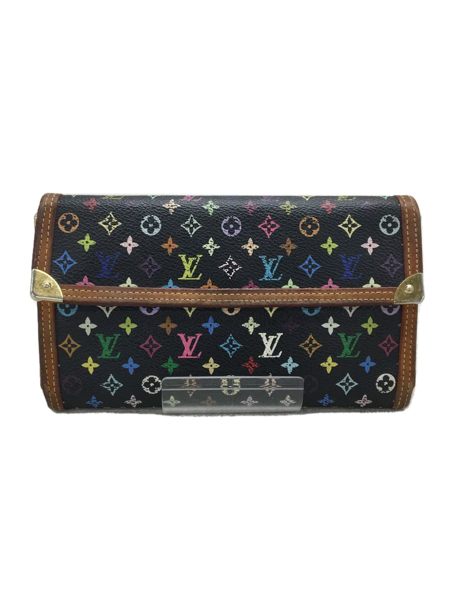 LOUIS VUITTON◆ポルト・トレゾールインターナショナル_モノグラム・マルチカラー_マルチカラー/PVC/マルチカラー_画像1