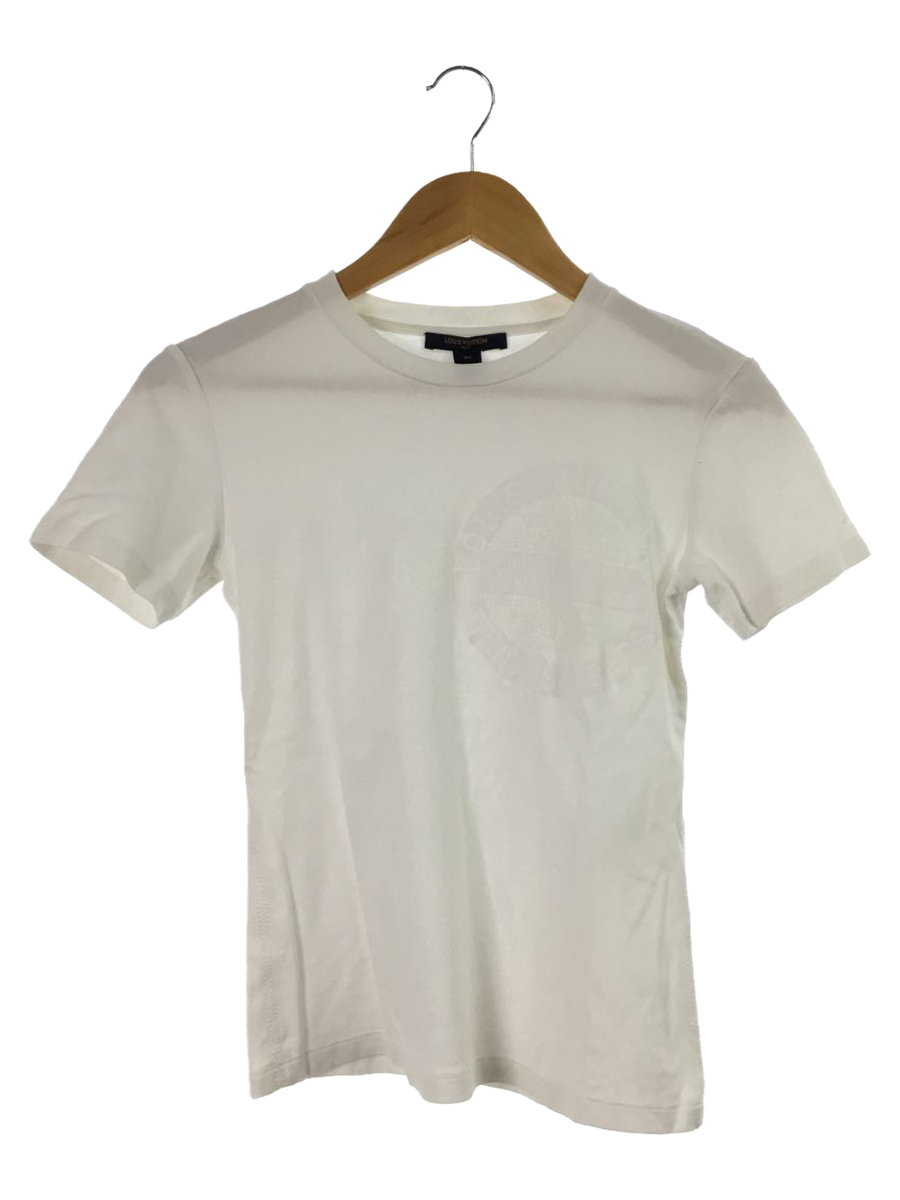 LOUIS VUITTON◆Tシャツ/XS/コットン/WHT/RW191W DMF FGTS15