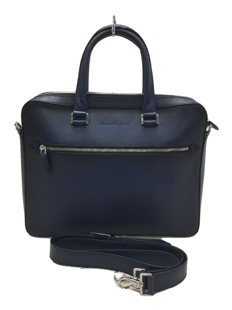 Salvatore Ferragamo◇FZ-24 0458/2WAY/ブリーフケース/ロゴ型押し
